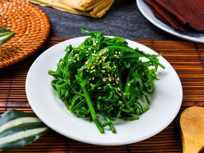 涼拌過貓,過貓嫩芽撒白芝麻